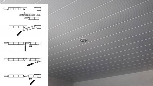 cielorraso pvc instalacion