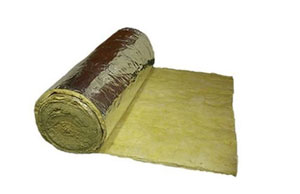 Lana de vidrio con aluminio 